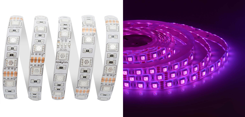 Светодиодная влагозащищенная лента 14,4W/m 60Led/m 5050SMD разноцветная 1M Светодиодная влагозащищенная лента 14,4W/m 60Led/m 5050SMD разноцветная 1M - Loft-Concept в Орле