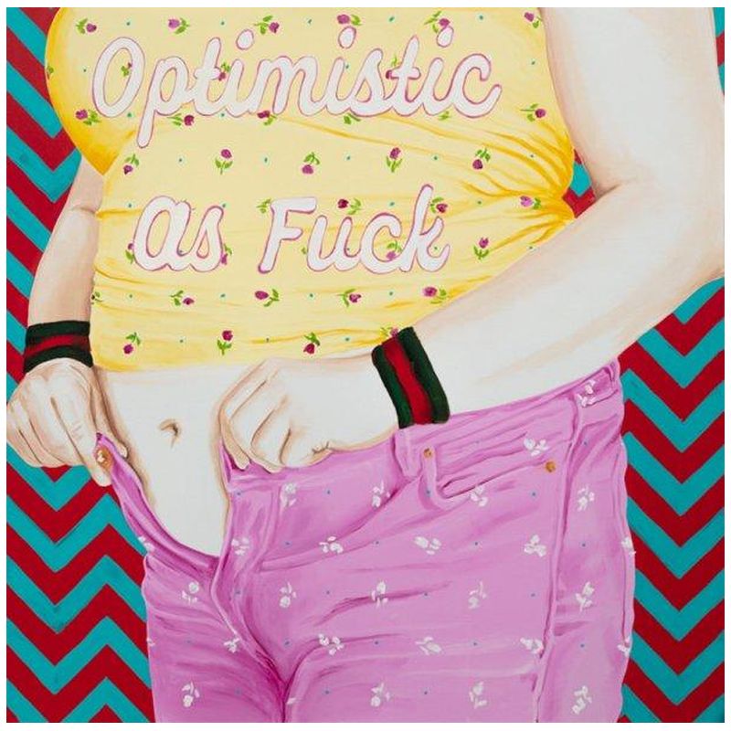 Картина Optimistic as Fuck Мульти Картина Optimistic as Fuck Мульти в Орле | Loft Concept