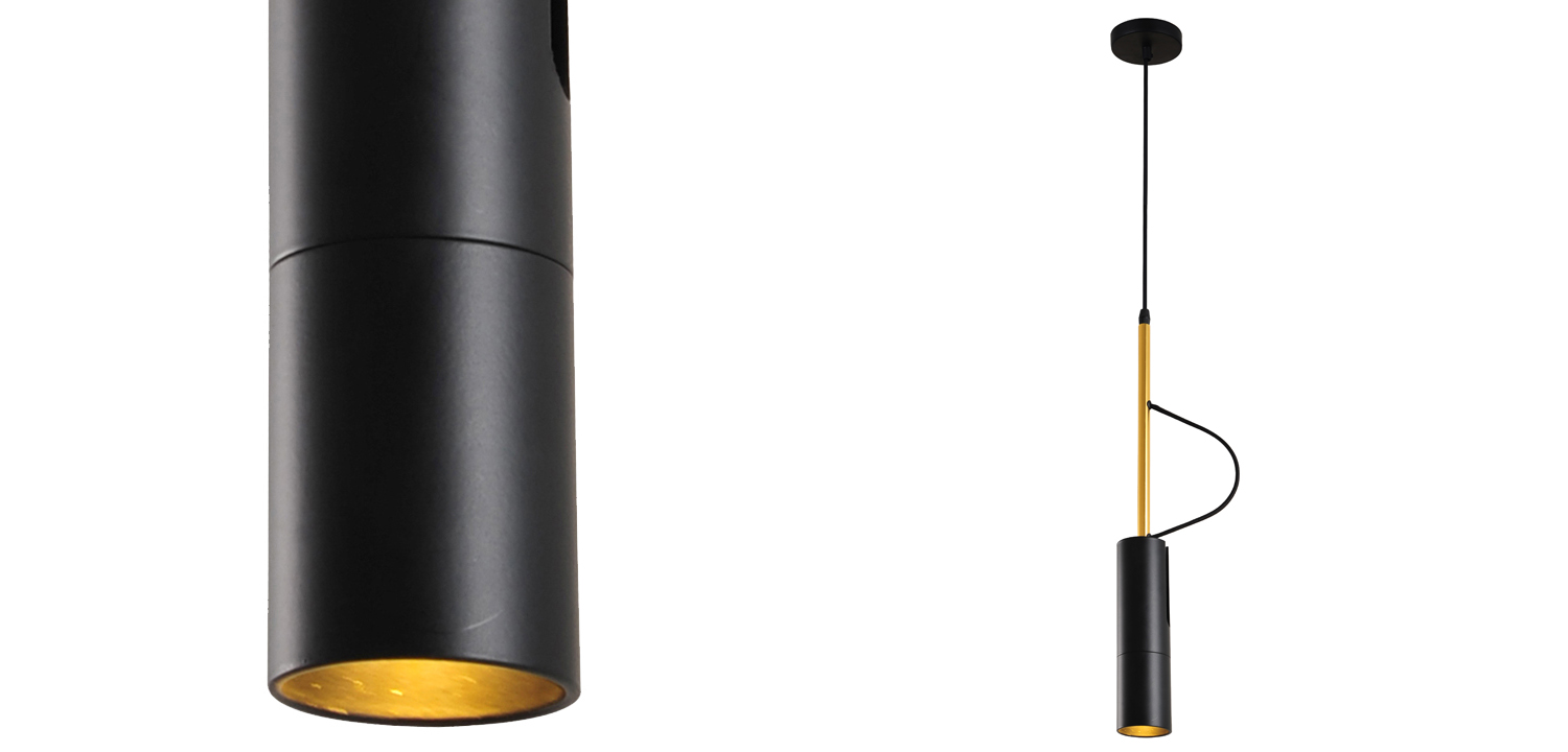 Подвесной светильник Seraise pendant black - фото