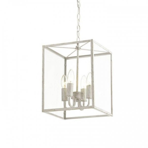 Подвесной светильник Loft Industrial Ortogonal Pendant Cube White 4 Прозрачное Стекло Белый Подвесной светильник Loft Industrial Ortogonal Pendant Cube White 4 Прозрачное Стекло Белый в Орле | Loft Concept