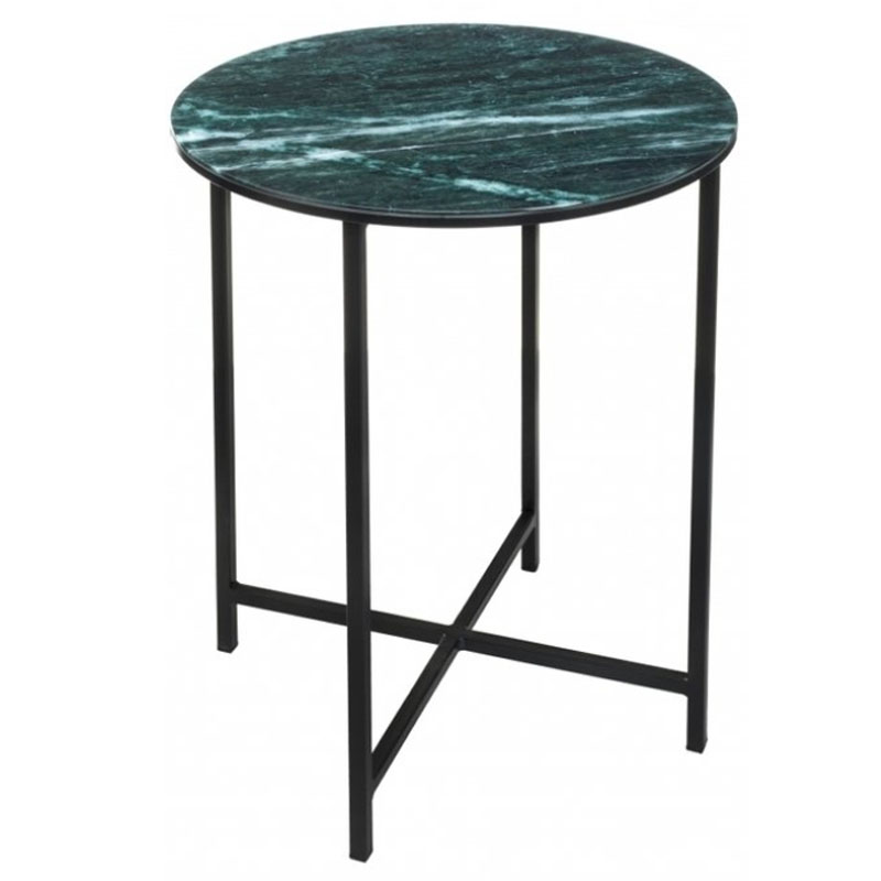 Приставной стол Zermatt Side Table round malachite Малахит Приставной стол Zermatt Side Table round malachite Малахит в Орле | Loft Concept