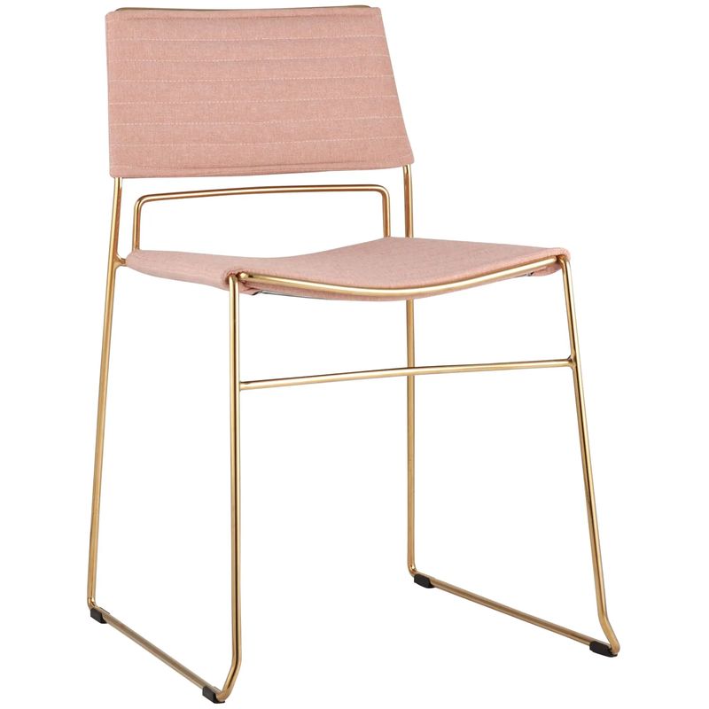 Стул Samuel Chair Розовый Розовый пастельный Золотой Стул Samuel Chair Розовый Розовый пастельный Золотой в Орле | Loft Concept
