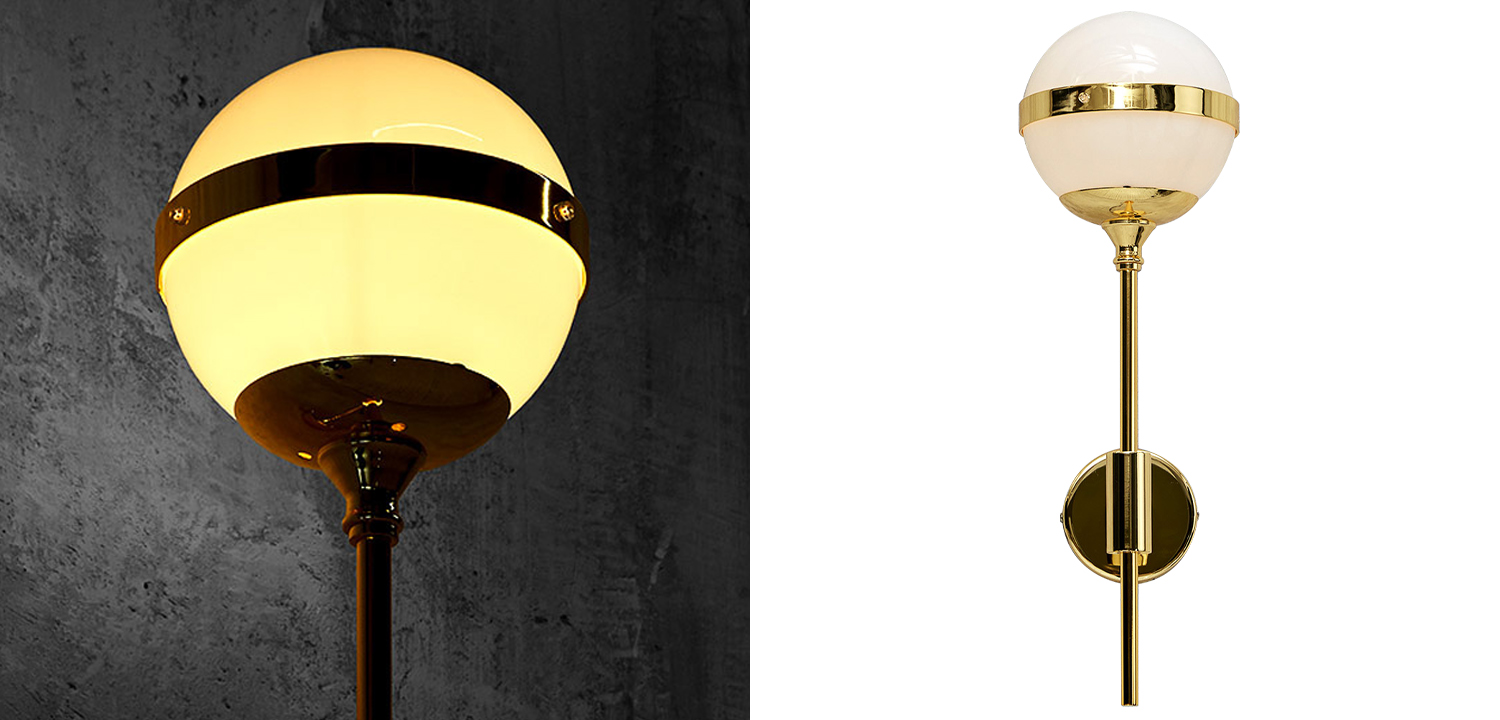 Бра Peggy Futura Gold Wall Lamp - фото