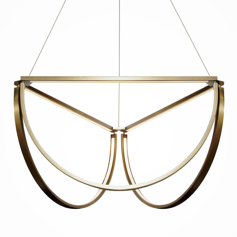 Подвесной светильник Solana Hanging lamp Золотой Подвесной светильник Solana Hanging lamp Золотой в Орле | Loft Concept