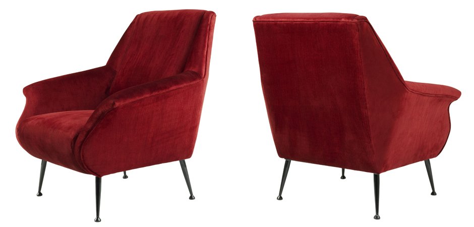 Кресло Eichholtz Chair Trezzo Red Кресло Eichholtz Chair Trezzo Red - Loft-Concept в Орле