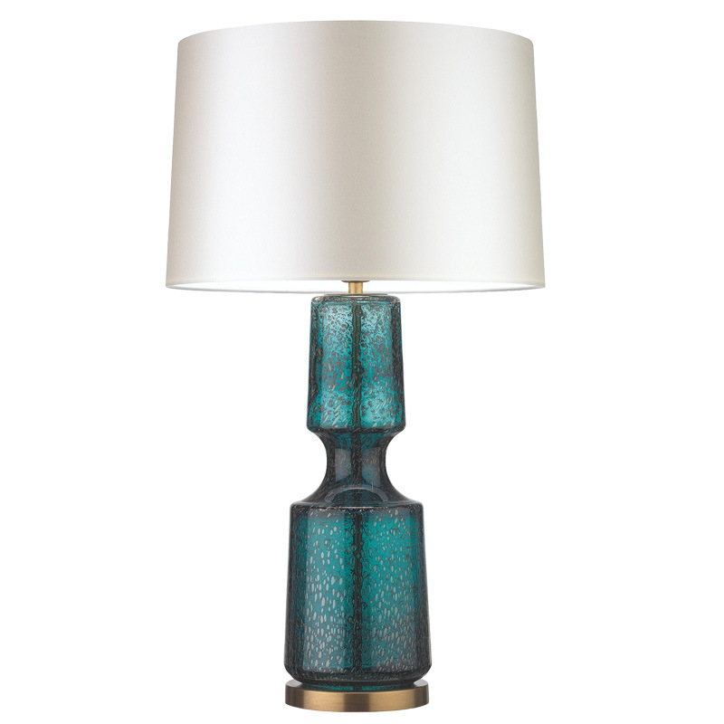 Настольная лампа Antero Teal Table Lamp Бирюзовый Молочный Настольная лампа Antero Teal Table Lamp Бирюзовый Молочный в Орле | Loft Concept