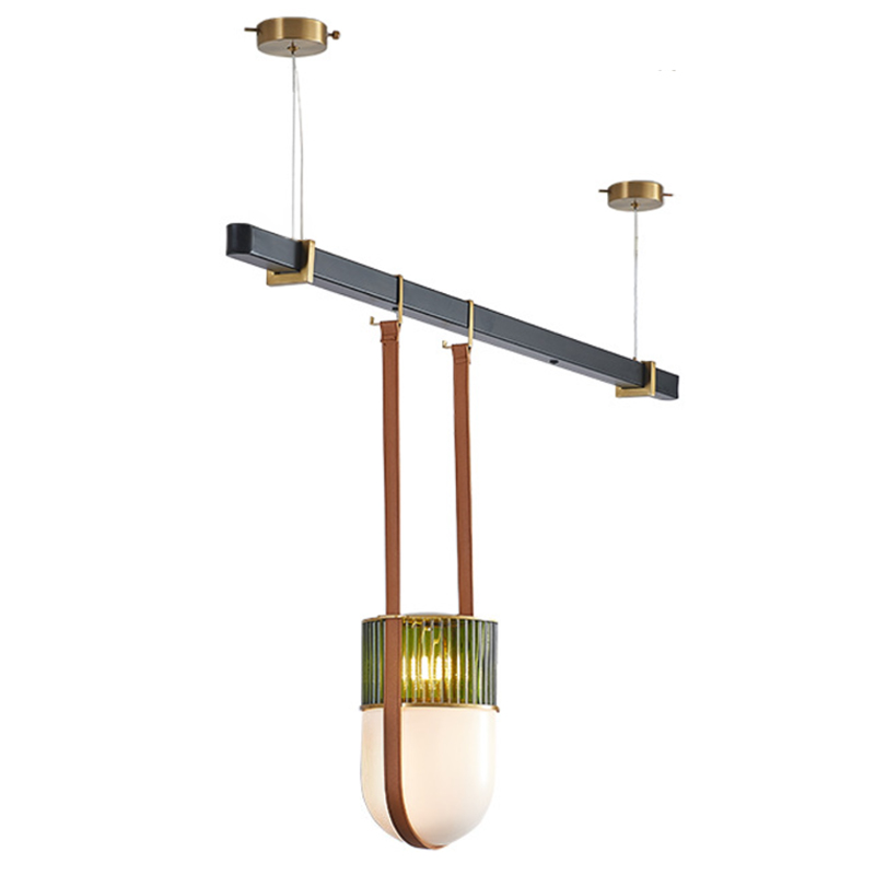 Dario Linear pendant light Черный Синий Желтый Зеленый в Орле | Loft Concept 