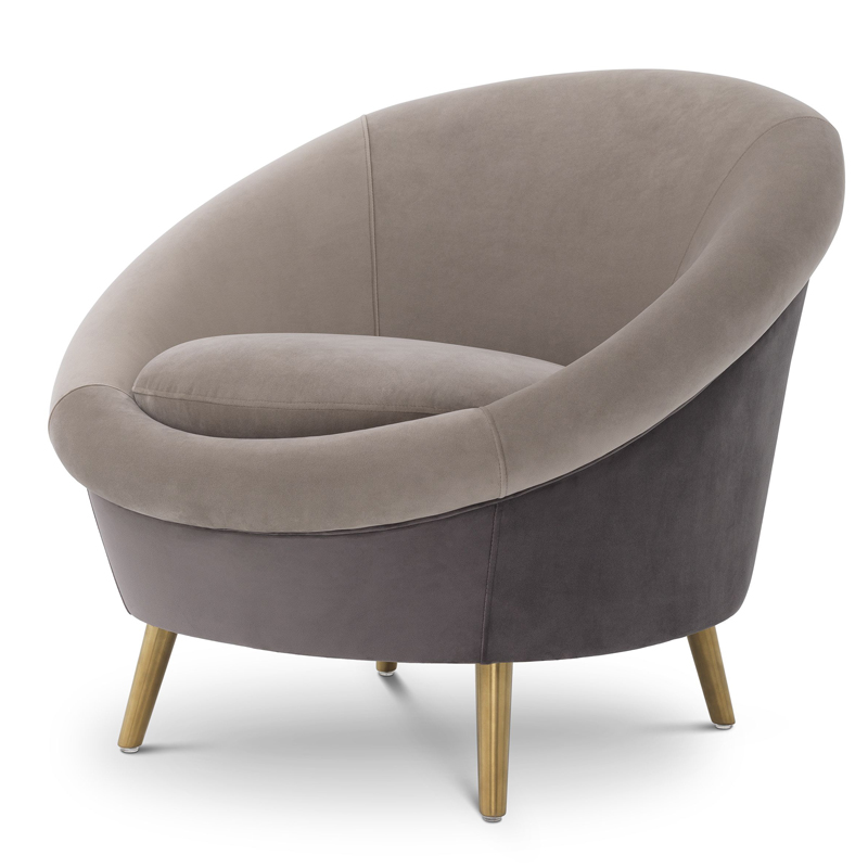 Кресло Eichholtz Chair Giulia Серый Латунь Кресло Eichholtz Chair Giulia Серый Латунь в Орле | Loft Concept