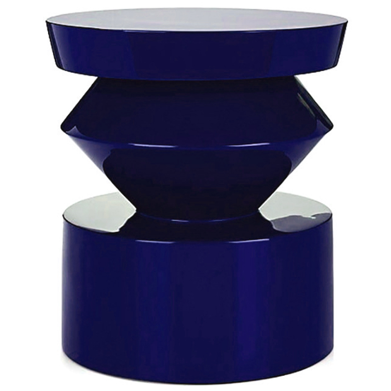 Приставной столик UMA SIDE TABLE Blue Синий в Орле | Loft Concept 