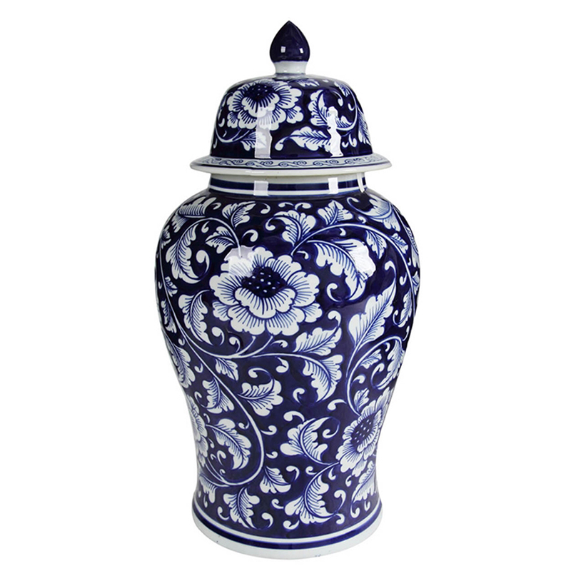 Ваза Celia Vase Белый Синий Ваза Celia Vase Белый Синий в Орле | Loft Concept