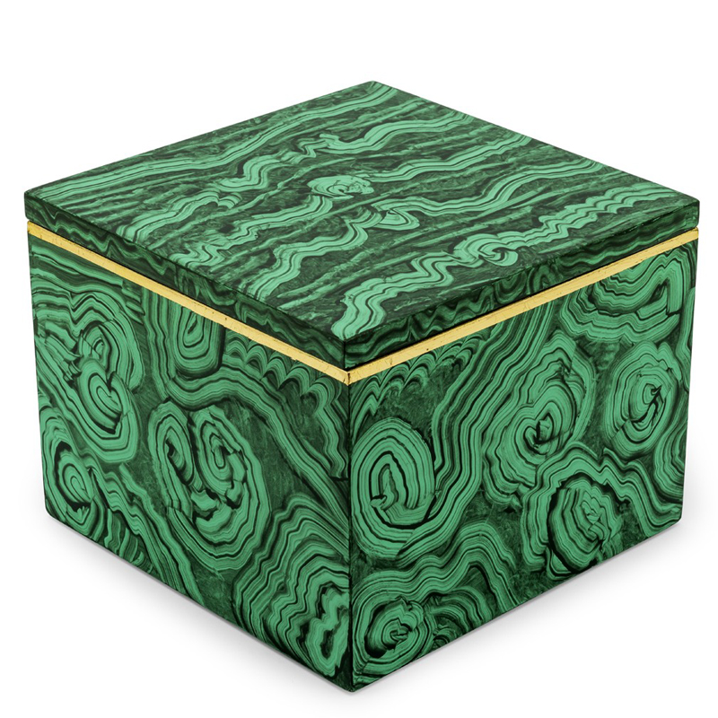 Шкатулка BOX KRIZIA MALAKI Малахит (зеленый) Шкатулка BOX KRIZIA MALAKI Малахит (зеленый) в Орле | Loft Concept