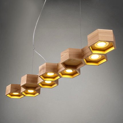 Люстра Honeycomb 7 Loft Wooden Ecolight Люстра Honeycomb 7 Loft Wooden Ecolight в Орле | Loft Concept