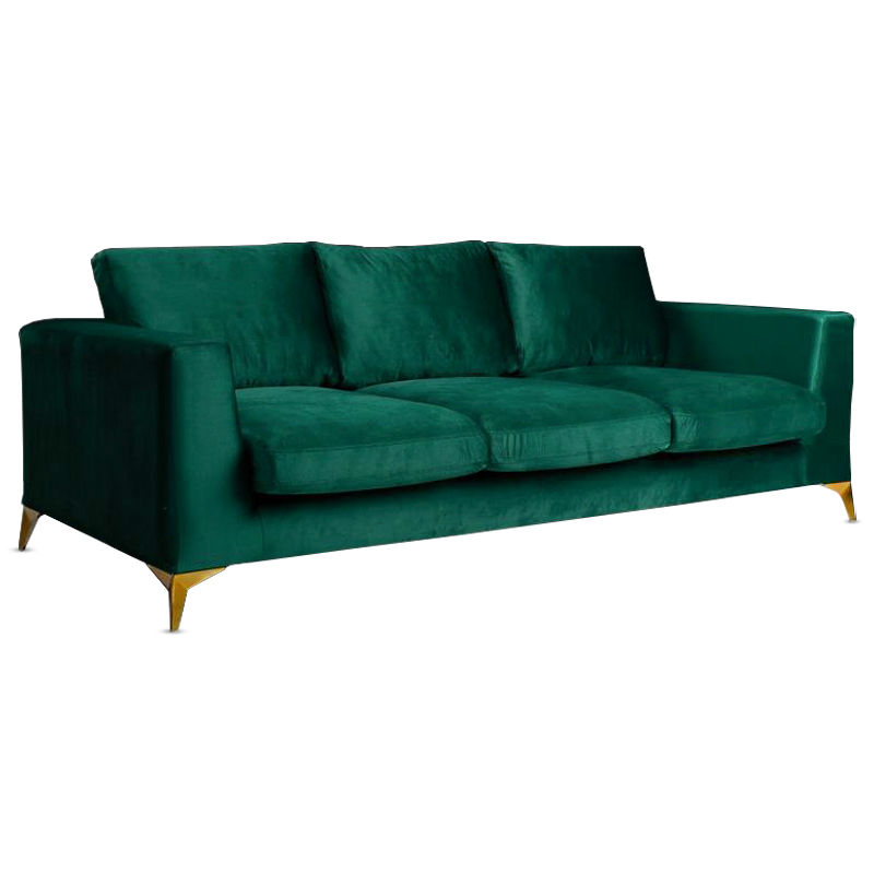 Диван Стокгольм Stockholm Sofa Изумрудный Золотой Диван Стокгольм Stockholm Sofa Изумрудный Золотой в Орле | Loft Concept