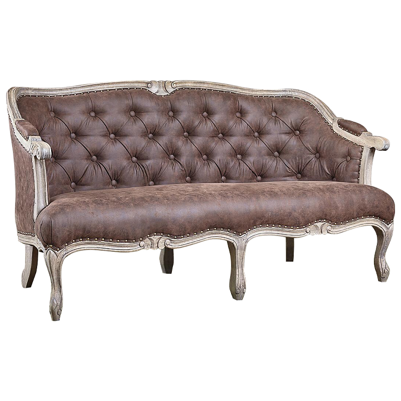Диван Goddard Sofa Коричневый Бежево-серый Диван Goddard Sofa Коричневый Бежево-серый в Орле | Loft Concept