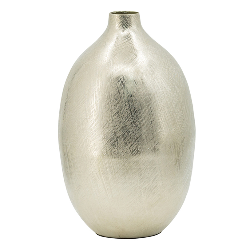 Ваза Silvian Vase silver Серебряный Ваза Silvian Vase silver Серебряный в Орле | Loft Concept