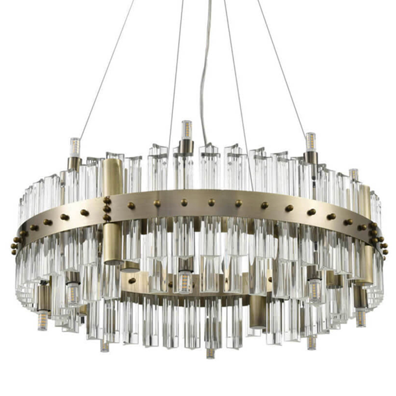Люстра Saturno Not Baroncelli Bronze Chandelier Бронза Прозрачный (Transparent) Люстра Saturno Not Baroncelli Bronze Chandelier Бронза Прозрачный (Transparent) в Орле | Loft Concept