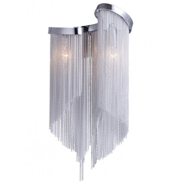 Бра Atlantis Chain Wall Lamp Black White Белый Бра Atlantis Chain Wall Lamp Black White Белый в Орле | Loft Concept