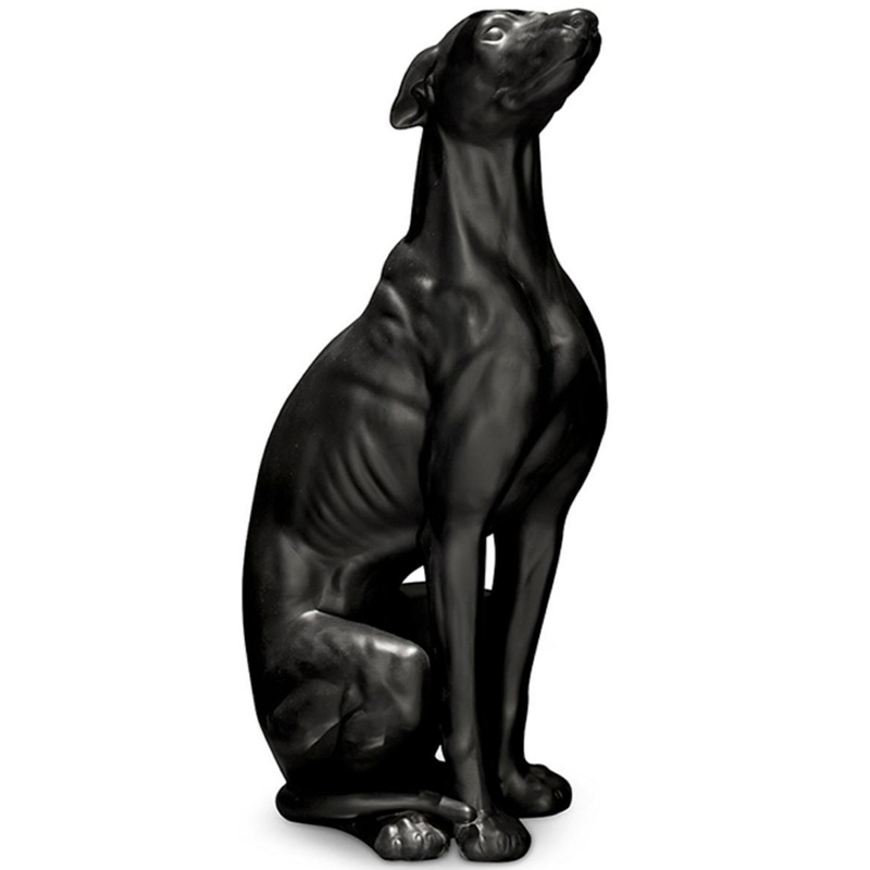 Статуэтка Abhika Greyhound Bisc. Black Черный Статуэтка Abhika Greyhound Bisc. Black Черный в Орле | Loft Concept