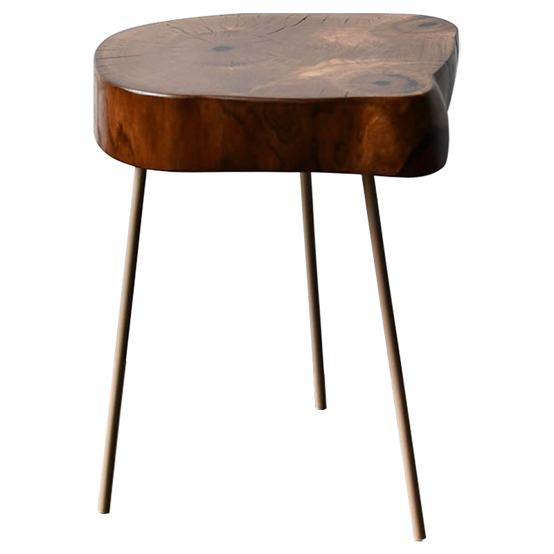Приставной стол Povey Industrial Metal Rust Side Table Коричневый Бежевый Приставной стол Povey Industrial Metal Rust Side Table Коричневый Бежевый в Орле | Loft Concept