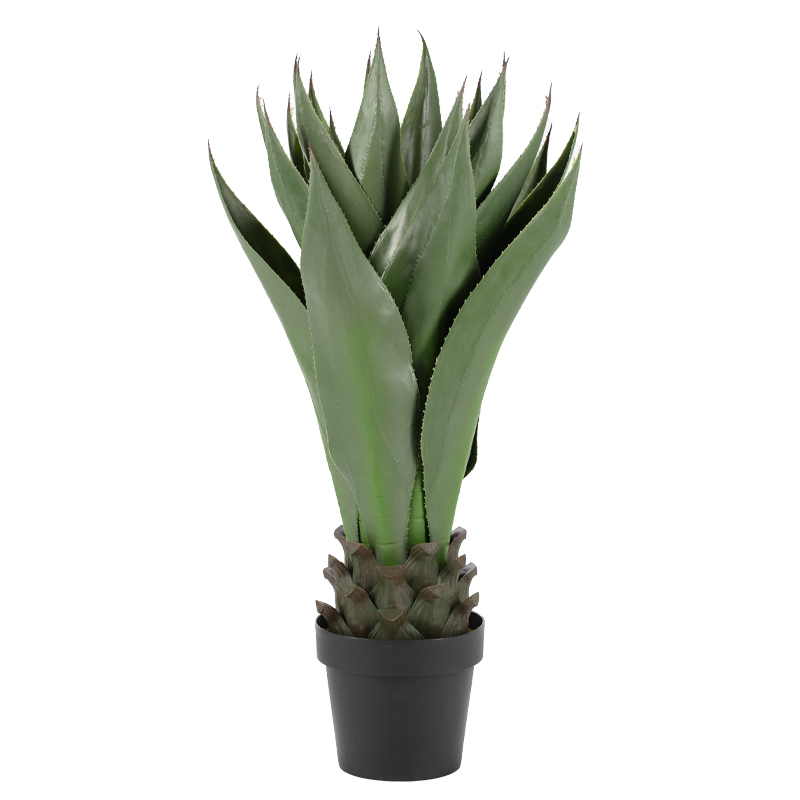 Декоративный искусственный цветок Sansevieria Plant Зеленый в Орле | Loft Concept 