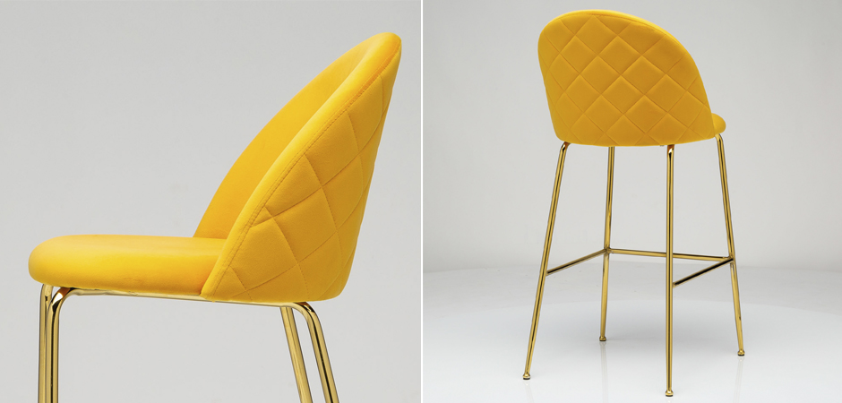 Барный стул Vendramin Bar Stool yellow Барный стул Vendramin Bar Stool yellow - Loft-Concept в Орле