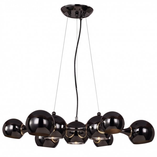 Люстра Chemical Light Chandelier 9 Black Черный Люстра Chemical Light Chandelier 9 Black Черный в Орле | Loft Concept