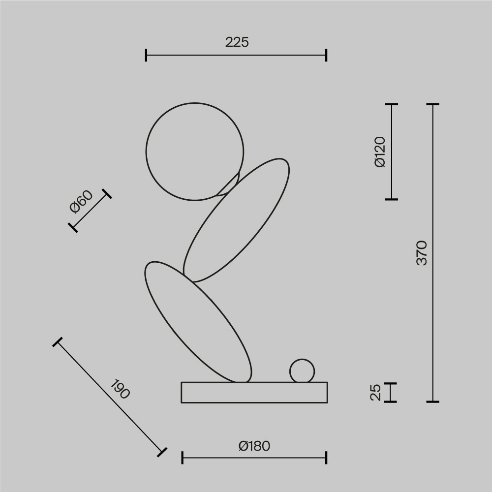 Настольный светильник Resonance 3000К 6Вт в Орле