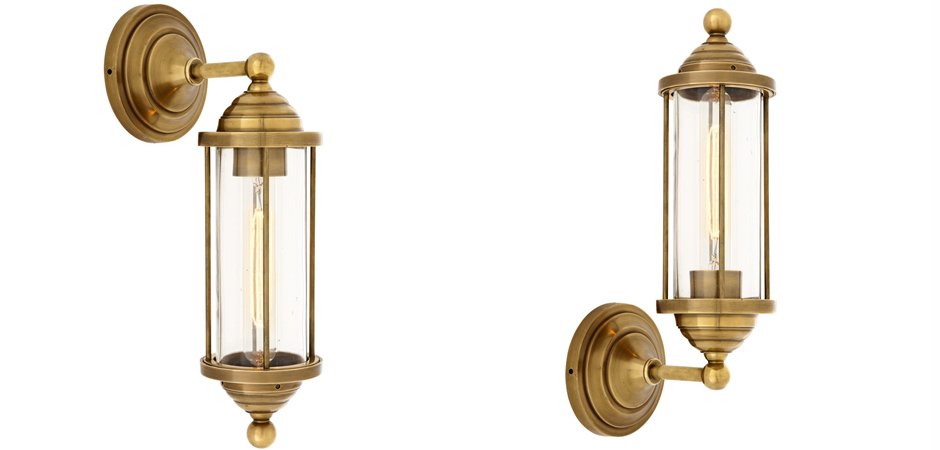 Бра Eichholtz Wall Lamp Clayton Brass Бра Eichholtz Wall Lamp Clayton Brass - Loft-Concept в Орле
