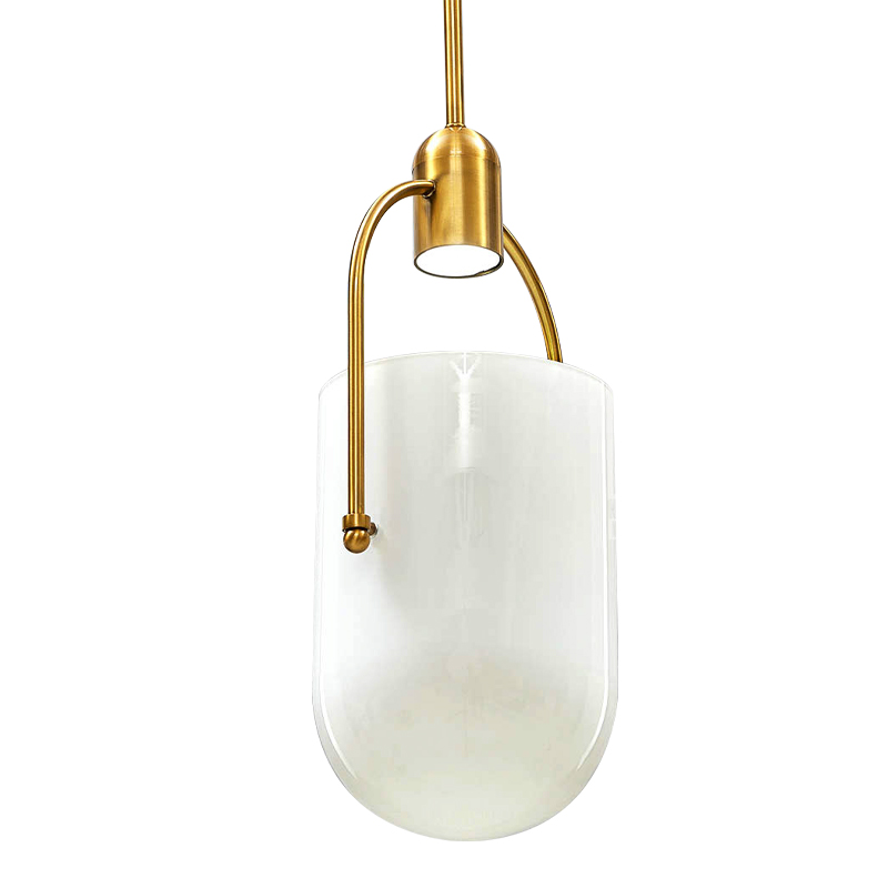 Подвесной светильник Allied Maker Hanging Lamp Золотой Белый Подвесной светильник Allied Maker Hanging Lamp Золотой Белый в Орле | Loft Concept