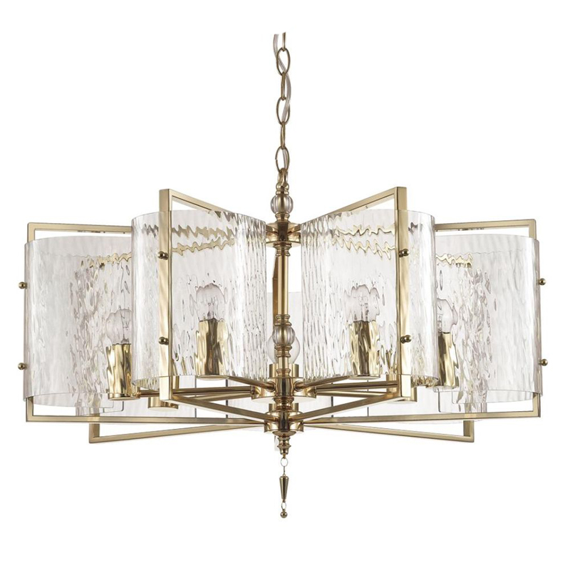 Люстра Karissa Gold Chandelier 65 Глянцевое золото Прозрачный (Transparent) Люстра Karissa Gold Chandelier 65 Глянцевое золото Прозрачный (Transparent) в Орле | Loft Concept