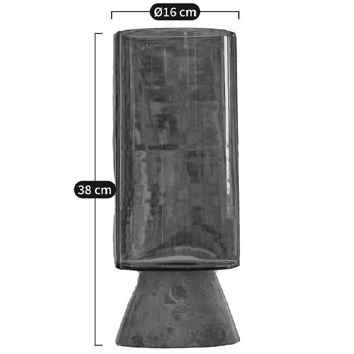 Высокая чаша из янтарного стекла Amber Marble Vase Высокая чаша из янтарного стекла Amber Marble Vase в Орле