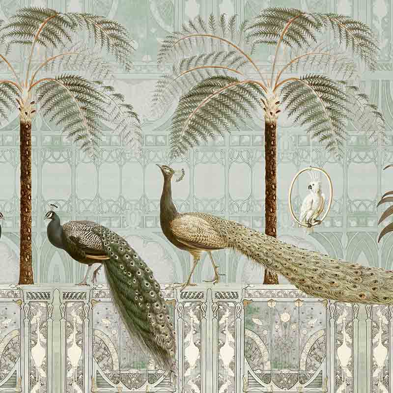 Обои ручная роспись Chinoiserie Birds Palace Royal Обои ручная роспись Chinoiserie Birds Palace Royal в Орле | Loft Concept