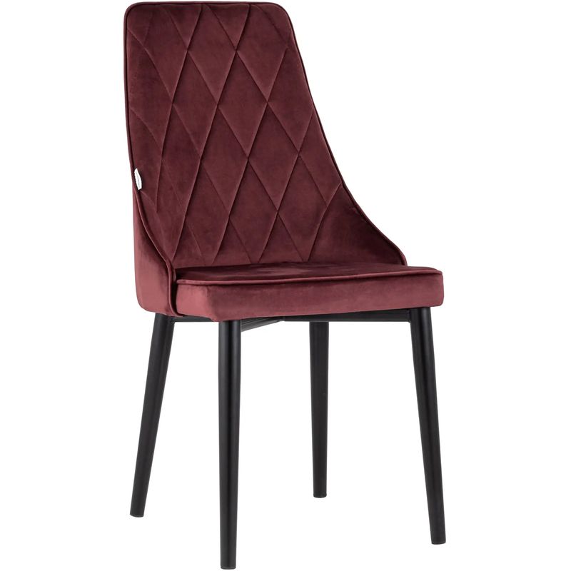 Стул Versailles Chair Цвет Винный Велюр Бургундский красный Черный Стул Versailles Chair Цвет Винный Велюр Бургундский красный Черный в Орле | Loft Concept