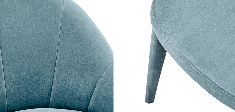 Стул Edith Stool Pastel Blue - фото №1