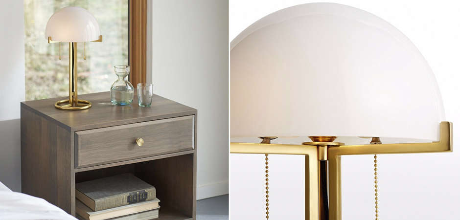 Настольная лампа White Dome Table Lamp Настольная лампа White Dome Table Lamp - Loft-Concept в Орле