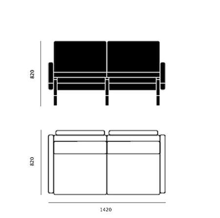 Диван PK31 2 Seat Диван PK31 2 Seat в Орле