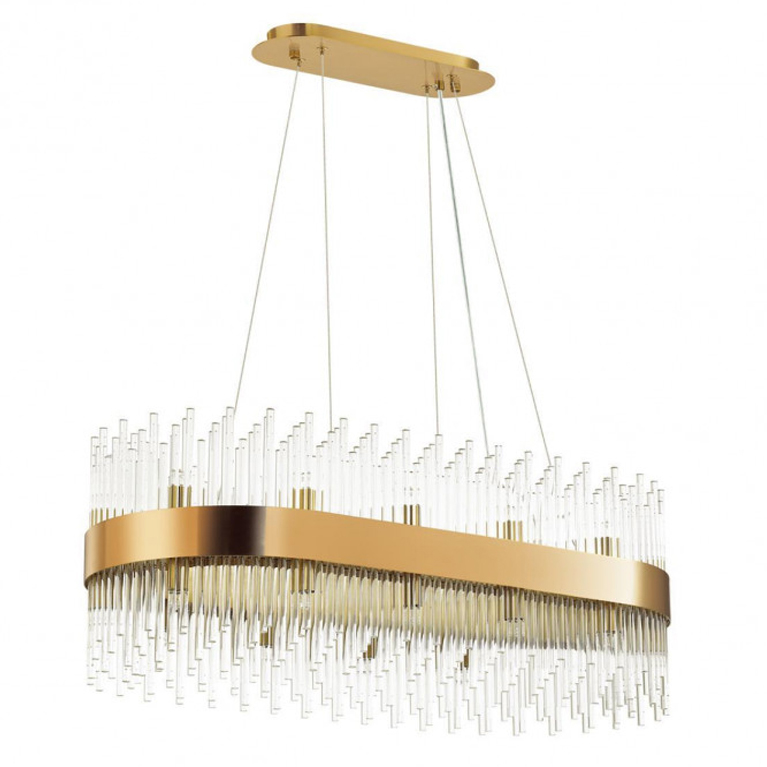 Люстра Nembus Chandelier Gold Oval Бронза Люстра Nembus Chandelier Gold Oval Бронза в Орле | Loft Concept