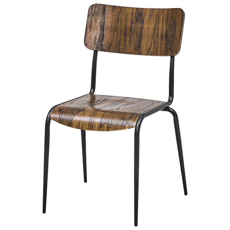 Стул Joshua Loft Stool II Коричневый Черный Стул Joshua Loft Stool II Коричневый Черный в Орле | Loft Concept