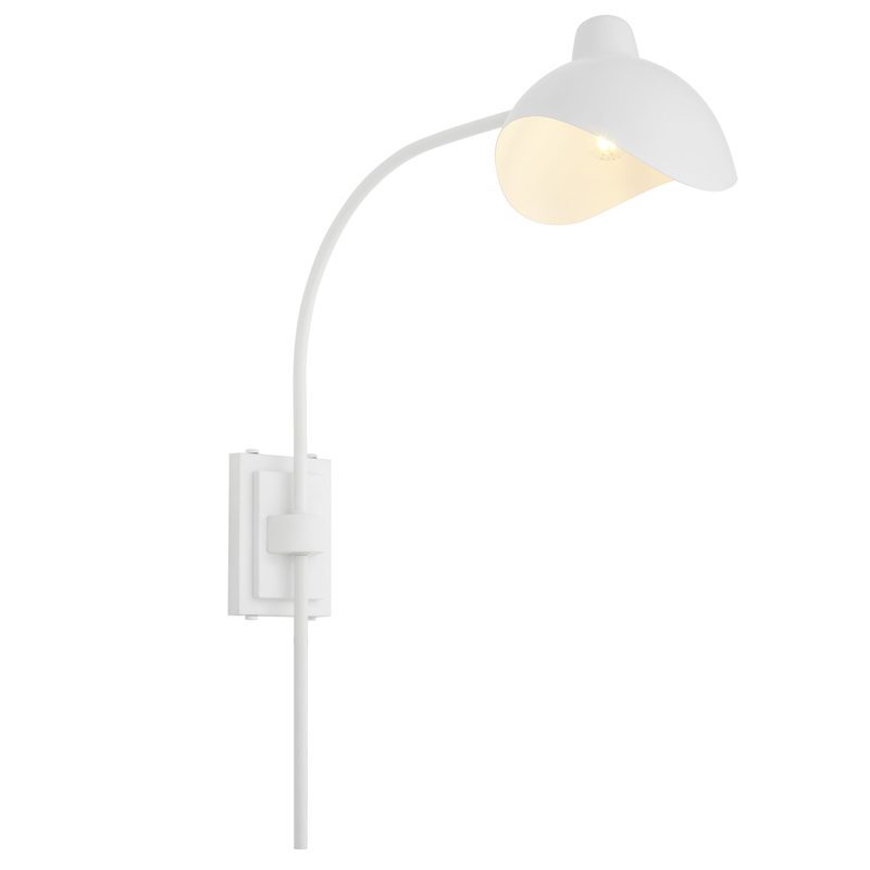 Бра Eichholtz Wall Lamp Pelham White Белый Бра Eichholtz Wall Lamp Pelham White Белый в Орле | Loft Concept