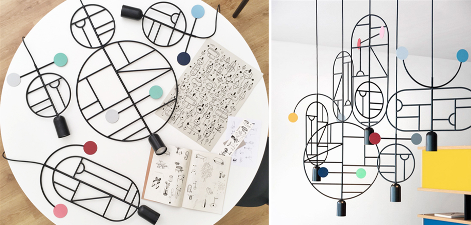 Подвесной Светильник Lines & Dots Home Adventures LDS11 Подвесной Светильник Lines & Dots Home Adventures LDS11 - Loft-Concept в Орле