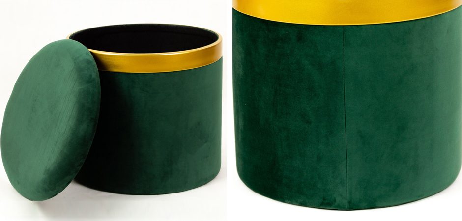 Пуф Noble Emerald - фото №1