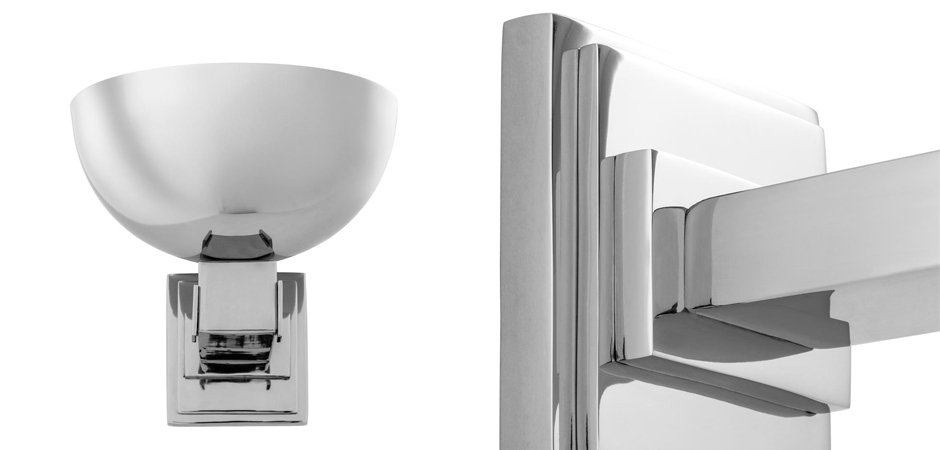 Бра Eichholtz Wall Lamp Haussman Nickel - Loft-Concept в Орле