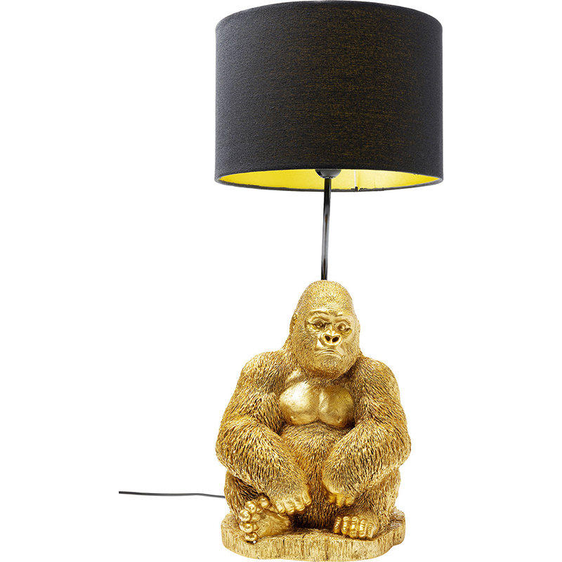 Настольная лампа Golden Gorilla Черный Золотой Настольная лампа Golden Gorilla Черный Золотой в Орле | Loft Concept