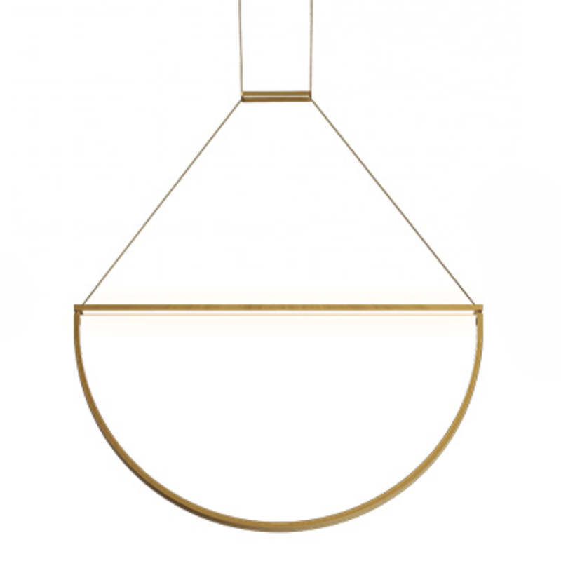 Подвесной светильник Solana Hanging lamp Золотой Подвесной светильник Solana Hanging lamp Золотой в Орле | Loft Concept
