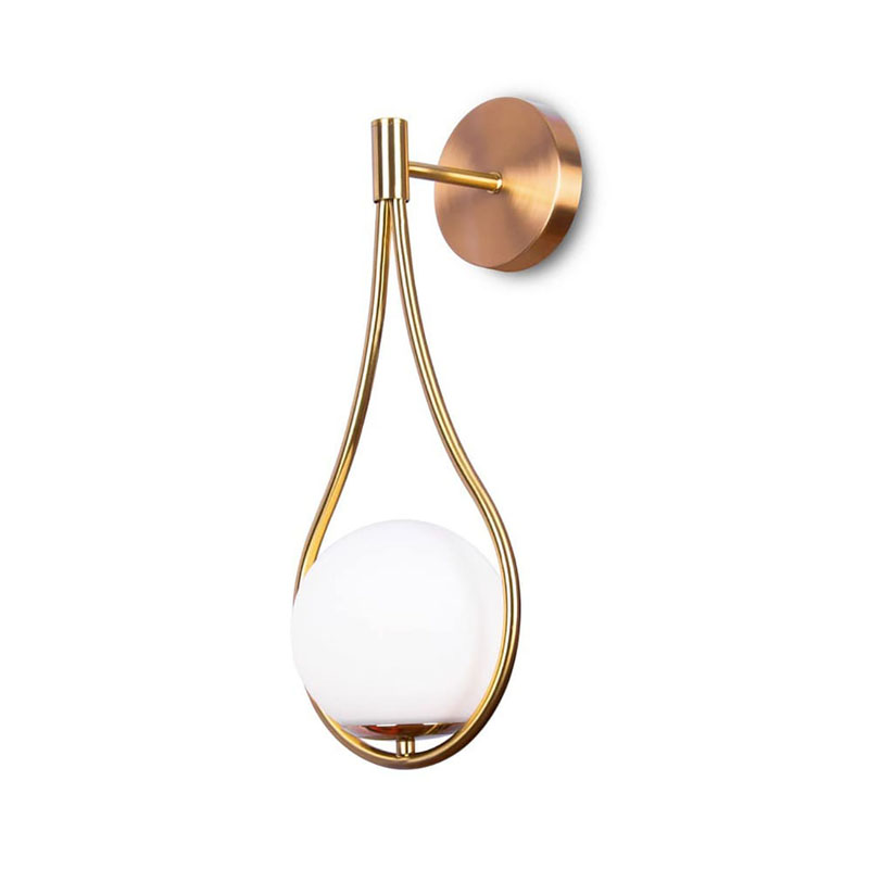 Бра Drop Pearls с Плафоном Бронза Белый Бра Drop Pearls с Плафоном Бронза Белый в Орле | Loft Concept