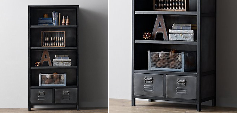 Книжный шкаф RH Vintage locker Книжный шкаф RH Vintage locker - Loft-Concept в Орле