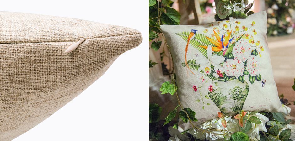 Декоративная подушка Bouquet with Strelitzia Pillow Декоративная подушка Bouquet with Strelitzia Pillow - Loft-Concept в Орле