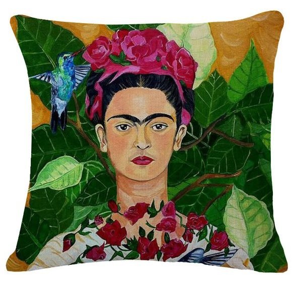 Декоративная подушка Frida Kahlo 4 Декоративная подушка Frida Kahlo 4 в Орле | Loft Concept