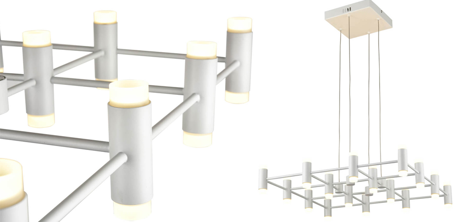 Люстра Rigor & Conciseness Lighting Round Plafond White Люстра Rigor & Conciseness Lighting Round Plafond White - Loft-Concept в Орле