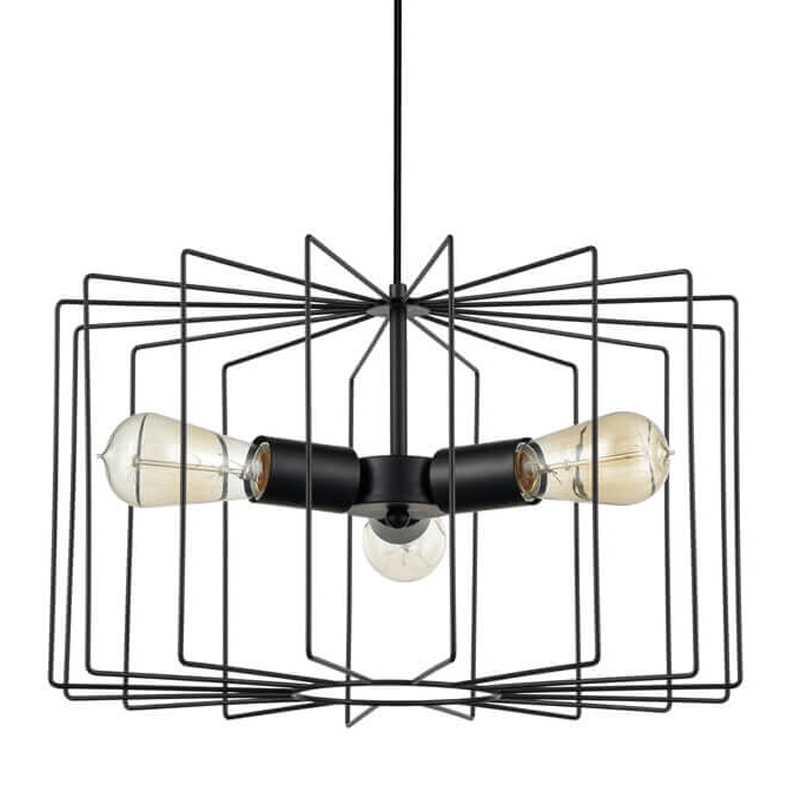 Люстра Cage Wire Color black Черный Люстра Cage Wire Color black Черный в Орле | Loft Concept